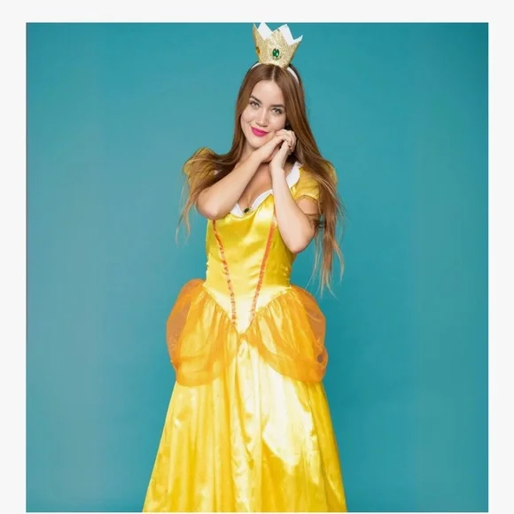 Leg Avenue Golden Princess woman’s Costume - Picture 3 of 10